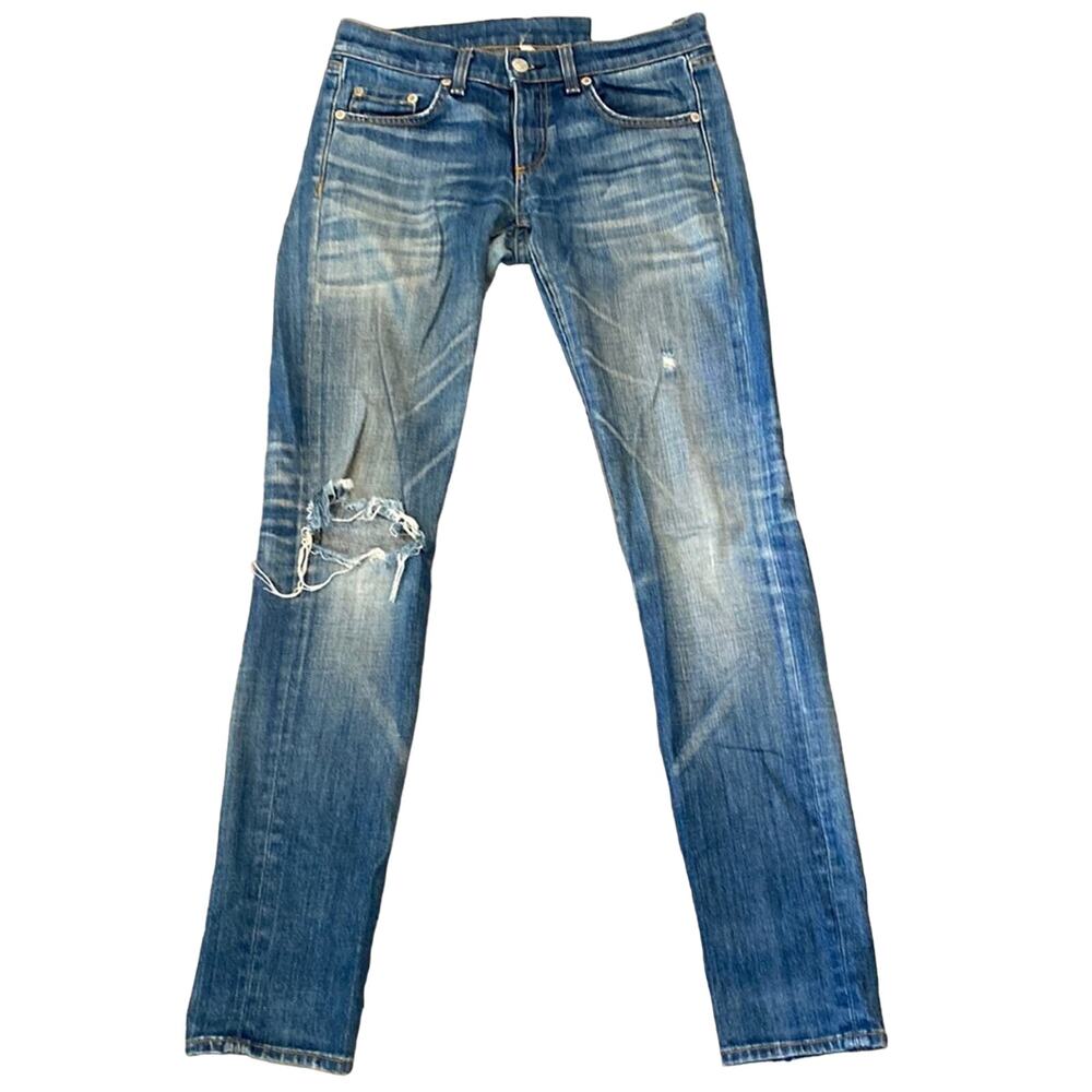 RAG & BONE The Dre Skinny Jean Bradford Wash 24